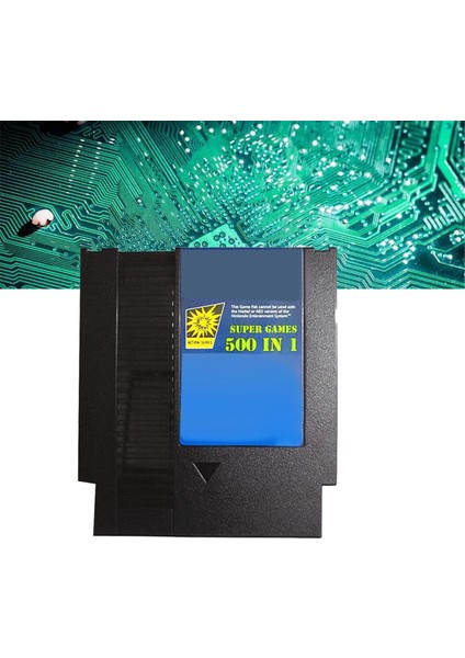 1 2 3 6 7 8b Için Oyun Konsolu Için 500-IN-1 Oyun (Yurt Dışından) indirimleri