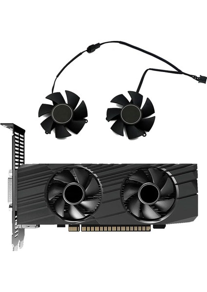FS1250-S2053A 0.19A Gpu Ekran Kartı Fanı Gtx 1650 1630 D6 Için (Yurt Dışından)