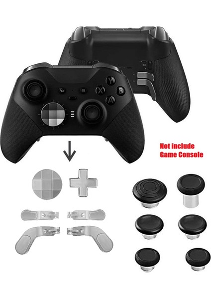 17 Adet Metal Kürekler Başparmak Tutacakları Çekirdek Joystick Seti D (Yurt Dışından) fiyatları