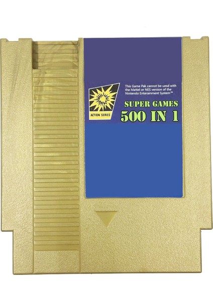 1 2 3 6 7 8e Için Oyun Konsolu Için 500-IN-1 Oyun (Yurt Dışından)