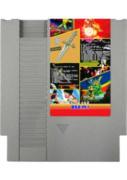 852 In 1 Oyun Konsolu Için Gümüş Gri (Yurt Dışından)