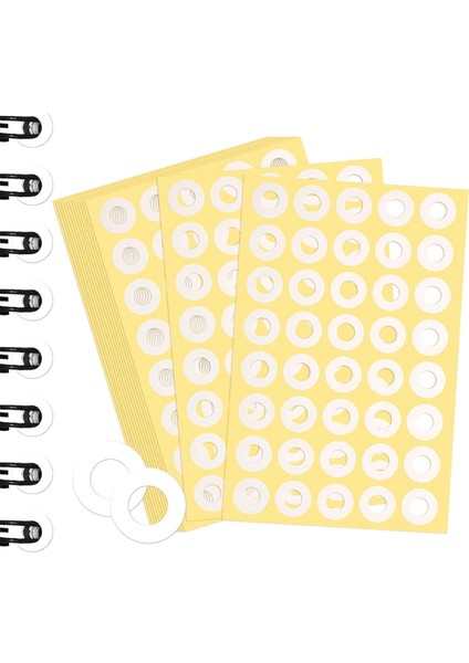 4000 Adet Delgeç Takviye Etiketleri Kendinden Yapışkanlı Beyaz (Yurt Dışından) fiyatları