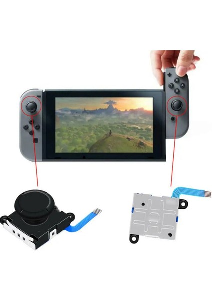 18 Adet Set 3D Analog Joystick Anahtarı Lite Joycon Kontrol Cihazı (Yurt Dışından) fırsatları