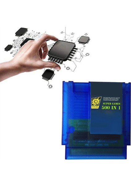 1 2 3 6 7 8f Için Oyun Konsolu Için 500-IN-1 Oyun (Yurt Dışından) modelleri