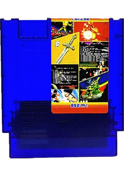 852 In 1 Oyun Konsolu Için Şeffaf Mavi (Yurt Dışından)