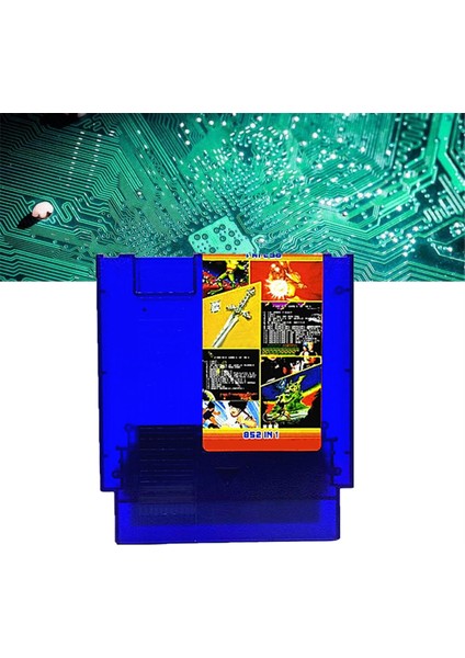 852 In 1 Oyun Konsolu Için Şeffaf Mavi (Yurt Dışından) fırsatları