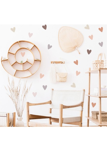 144 Adet Kalp Bohem Tarzı Boho Kendinden Yapışkanlı Duvar Çıkartmaları (Yurt Dışından) fırsatları