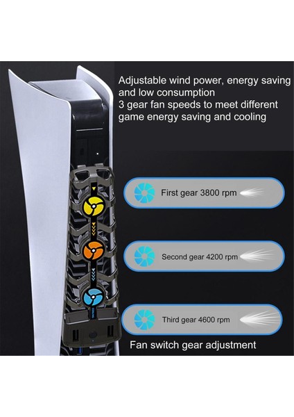 Soğutma Fanı Sessiz Rgb Işık Soğutucu Sistem 3 Fan Hızı (Yurt Dışından) modelleri