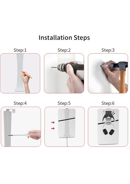 Ince Konsol Duvar Askısı Askılı Depolama Askısı -Siyah (Yurt Dışından) indirimleri