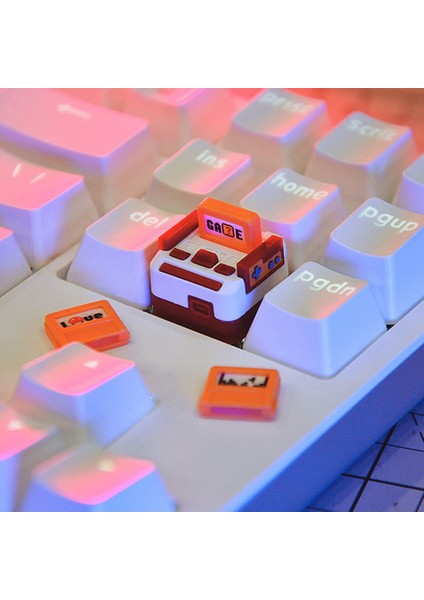 Retro Fc Famicom Tuş Takımları Uyumlu Aks Anahtarı Mekanik Klavye (Yurt Dışından) indirimleri