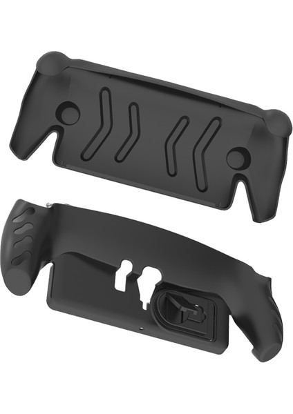 Portal El Tipi Kapaklı Kılıf Katlanabilir Standlı Siyah (Yurt Dışından)