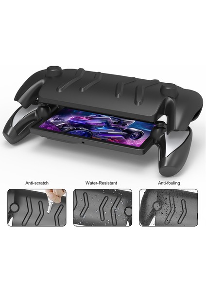 Portal El Tipi Kapaklı Kılıf Katlanabilir Standlı Siyah (Yurt Dışından) fiyatları