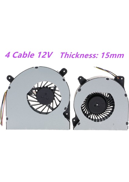 G750J G750JS G750JW G750JX Için Cpugpu Soğutma Fanı KSB0612HB (Yurt Dışından) fiyatları