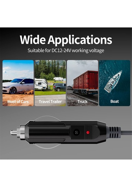 Mini Dc Güç Kablosu Doğrudan 12V-24V Adaptörü Için (Yurt Dışından) indirimleri