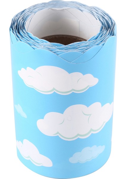 Bulutlar Bülten Panosu Kenarlıklı Taraklı Çıkartmalar 32.8 Ft (Yurt Dışından) modelleri