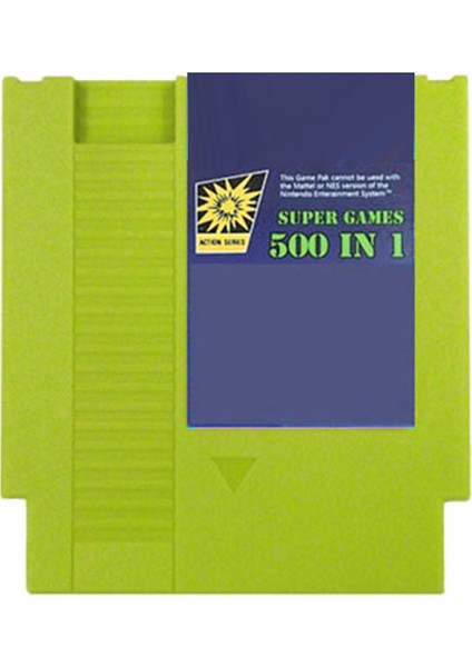 1 2 3 6 7 8c Için Oyun Konsolu Için 500-IN-1 Oyun (Yurt Dışından)