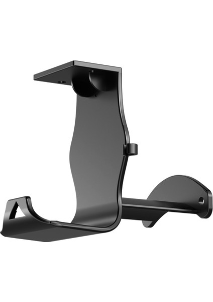 Kulaklık Için Stand Braketi Masa Altı Depolama Braketi Siyah (Yurt Dışından)