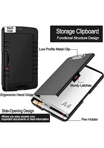 Depolama Alanlı 2 Paket Pano A4 Boyutunda Yüksek Kapasiteli Hemşire Panoları (Yurt Dışından) fırsatları