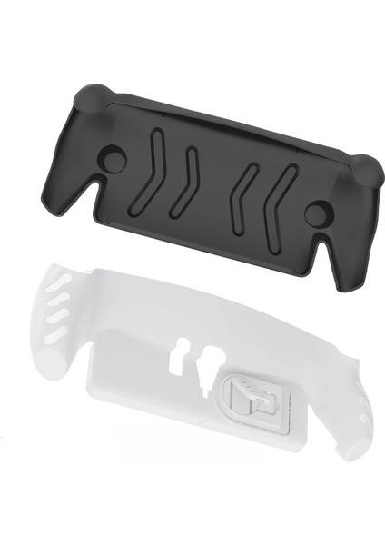 Portal El Tipi Kapaklı Kılıf Katlanabilir Standlı Siyah-Beyaz (Yurt Dışından)