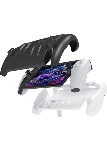 Portal El Tipi Kapaklı Kılıf Katlanabilir Standlı Siyah-Beyaz (Yurt Dışından) fırsatları