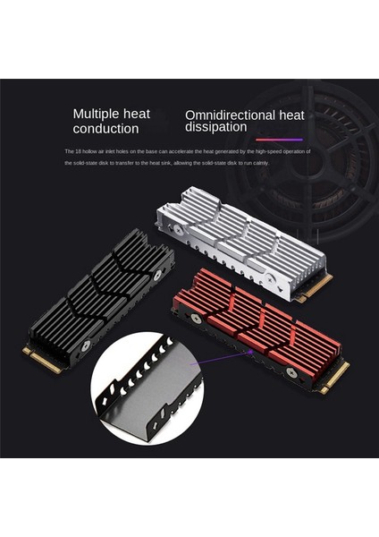 M.2pro 2280 Nvme Soğutucu M.2pro SSD Soğutucu Termal Ped C (Yurt Dışından) modelleri