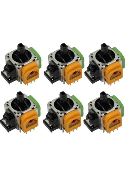 Hall Elektromanyetik Joystick Için 6 Adet Yüksek Hassasiyetli Ayarlanabilir (Yurt Dışından)
