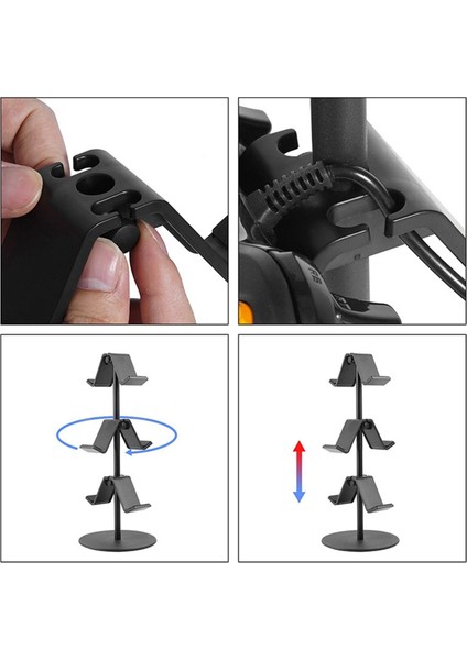Evrensel Oyun Kontrol Cihazı Standı Oyun Aksesuarları Depolama Rafı Siyah (Yurt Dışından) fırsatları