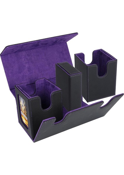 200+ Kart Için Kart Saklama Kutusu, 3'ü 1 Arada Kart Destesi Kutusu, (Yurt Dışından) modelleri