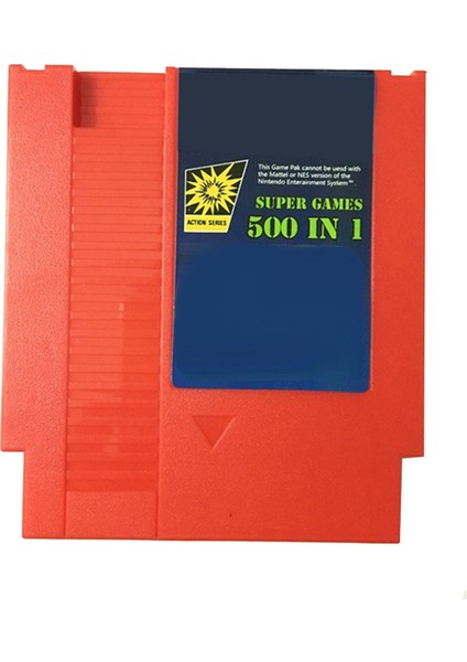 1 2 3 6 7 8A Için Oyun Konsolu Için 500-IN-1 Oyun (Yurt Dışından)