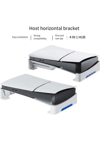 Ince Oyun Konsolu Yatay Depolama Standı 4 Usb2.0 Portlu (Yurt Dışından) fiyatları