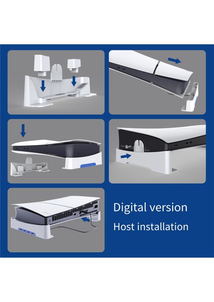 Ince Oyun Konsolu Yatay Depolama Standı 4 Usb2.0 Portlu (Yurt Dışından) modelleri