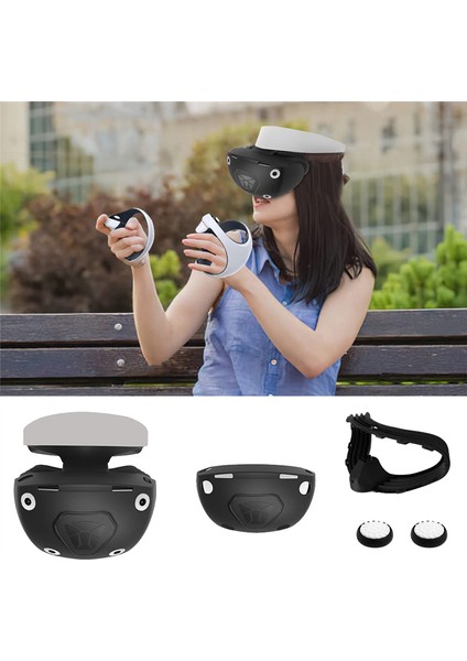 Ps Vr2 Kulaklık Kılıfı Çizilmez Yüz Tutacakları Kılıfı Vr Kontrol Cihazı (Yurt Dışından) indirimleri