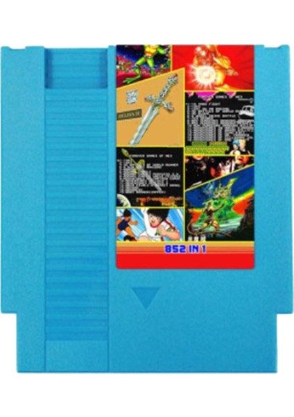 852 In 1 Oyun Konsolu Için Mavi Oyun (Yurt Dışından)