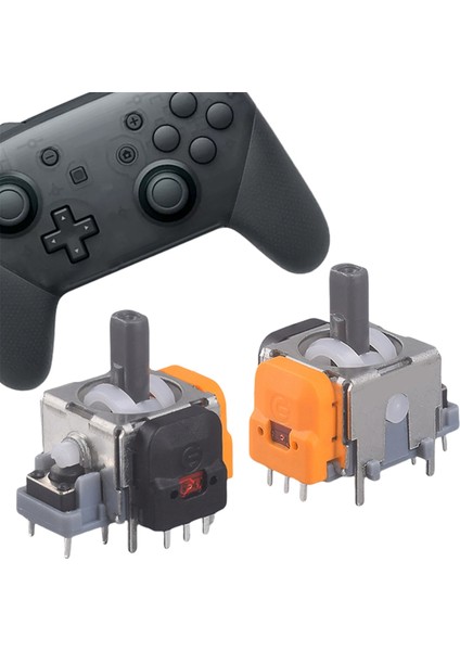 10 Adet 3D Hall Etkisi Ayarlanabilir Joystick Switch Pro Için Kayma Yok (Yurt Dışından)