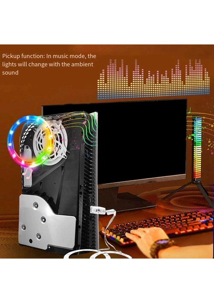 Oyun Konsolu Aksesuarları Için LED Işık Şeridi (Yurt Dışından) modelleri