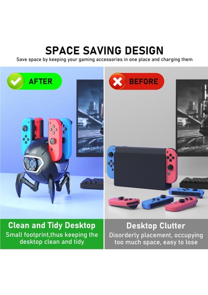 Şarj Tutacağı OLED Şarj Istasyonu (Yurt Dışından) modelleri