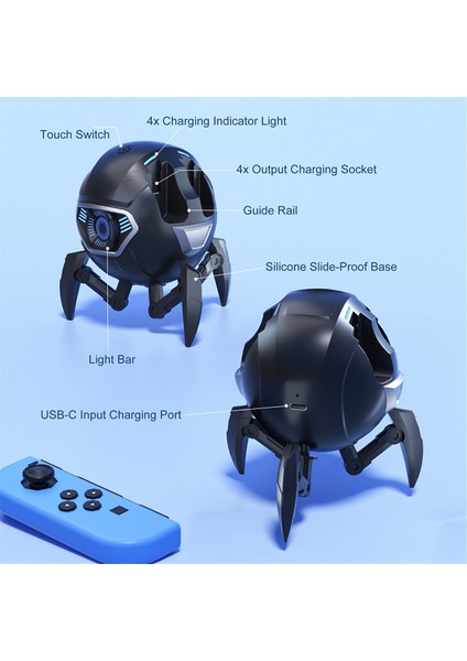 Şarj Tutacağı OLED Şarj Istasyonu (Yurt Dışından) fırsatları