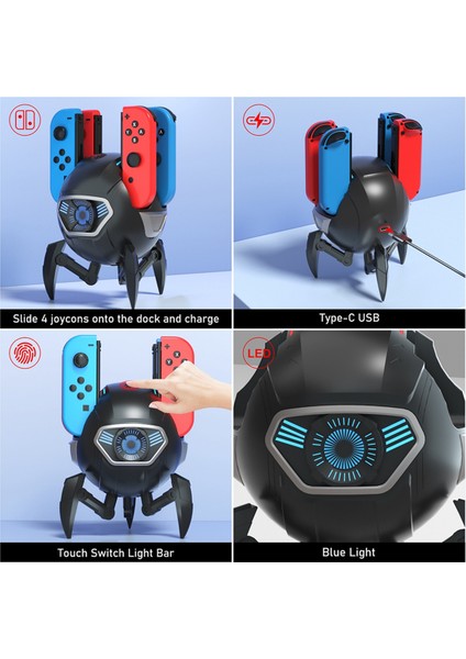 Şarj Tutacağı OLED Şarj Istasyonu (Yurt Dışından) indirimleri