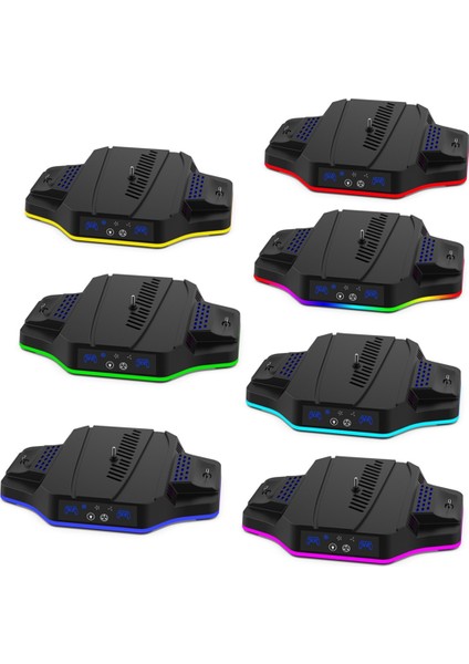 Rgb ile Slim Için Oyun Konsolu Soğutma Istasyonu (Yurt Dışından) fırsatları