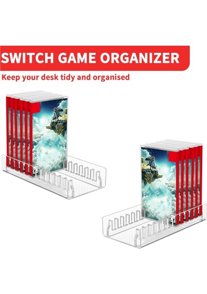 Anahtar Için Oyun Kartı Kutusu Tutucu Kaset Depolama Rafı (Yurt Dışından) indirimleri