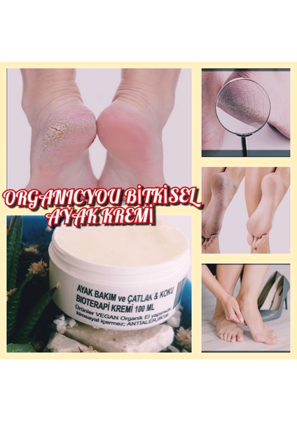 Ayak Bakım ve Çatlak & Koku Bıoterapi Kremi 100 ml