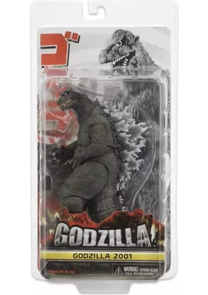 Neca Film Sürümü 2001 Godzilla Canavarı 16CM (Yurt Dışından) modelleri