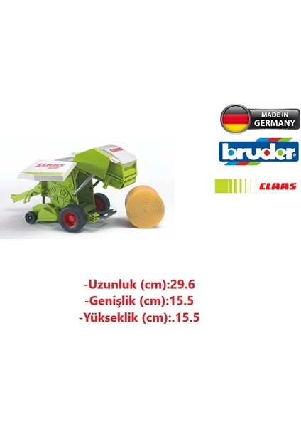Claas Rollant 250 Balya Makinası-Bruder Tarım Makina Oyuncak fiyatları
