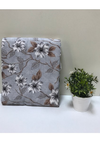 Ütü Masası Kılıfı Büyük Boy Ipli Stoperli Keçeli Kılıfı Örtüsü Bezi 55X140CM Silver Garden