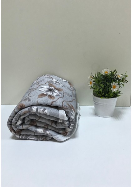 Ütü Masası Kılıfı Büyük Boy Ipli Stoperli Keçeli Kılıfı Örtüsü Bezi 55X140CM Silver Garden