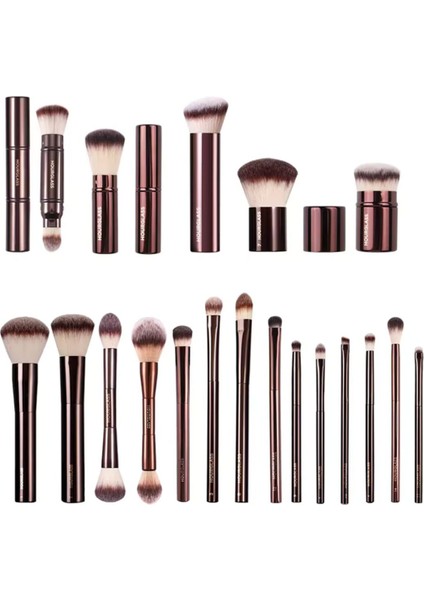 Kum Saati Makyaj Fırça Seti 19 Parça