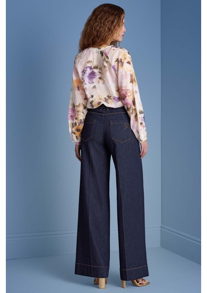 Hakim Yaka Çok Renkli Desenli Gömlek indirimleri