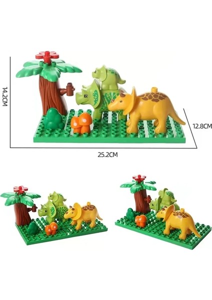 Yengeç Büyük Yapı Taşları Jurassic Dünya Dinozorları Rex Figürleri Deniz Hayvanları Uyumlu Büyük Tuğlalar Eğitici Çocuk Çocuk Oyuncakları (Yurt Dışından)