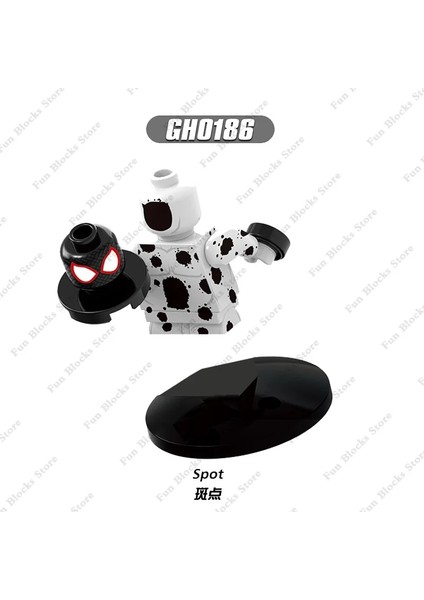 XH1839 Yeni Örümcek Adam Film Karikatür Bebek Tuğla Nokta Miles Morales Gwen Stacy Mini Aksiyon Figürleri Oyuncaklar Birleştirin Marvel Model Çocuklar Hediye (Yurt Dışından) fırsatları