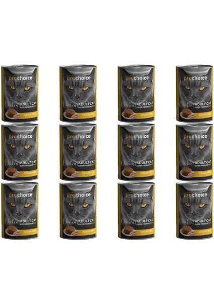 Prochoıce Adult Cat Chıcken Chunks In gravy 400gr 12 adet